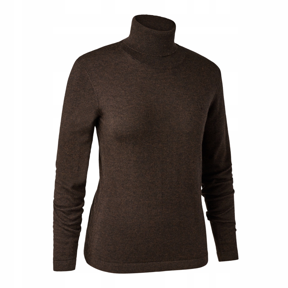 Damski sweter myśliwski Deerhunter Darlington golf 8346 Dark Elm 40