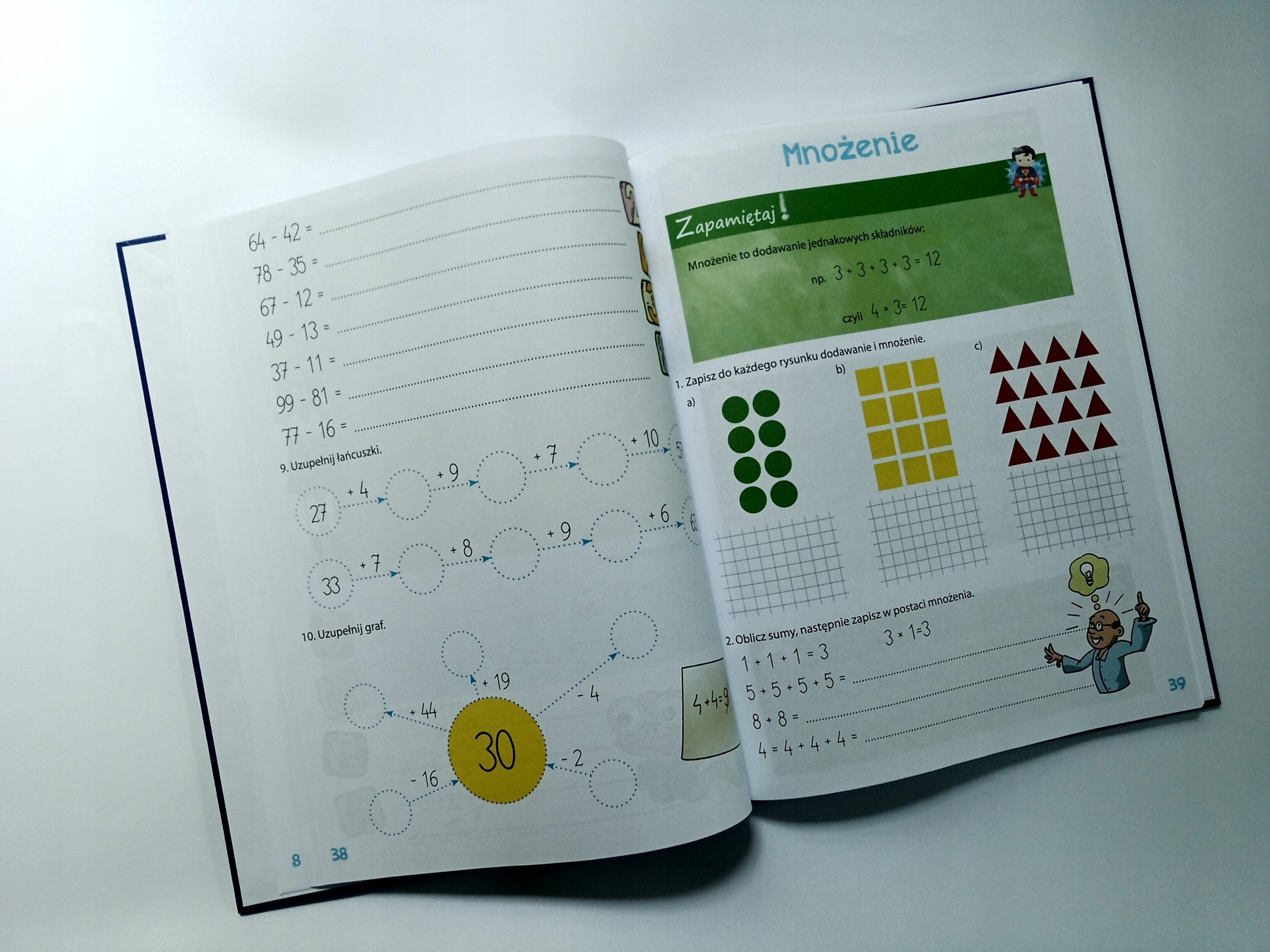 Nauka matematyki liczenia ELEMENTARZ MATEMATYCZNY Język publikacji polski