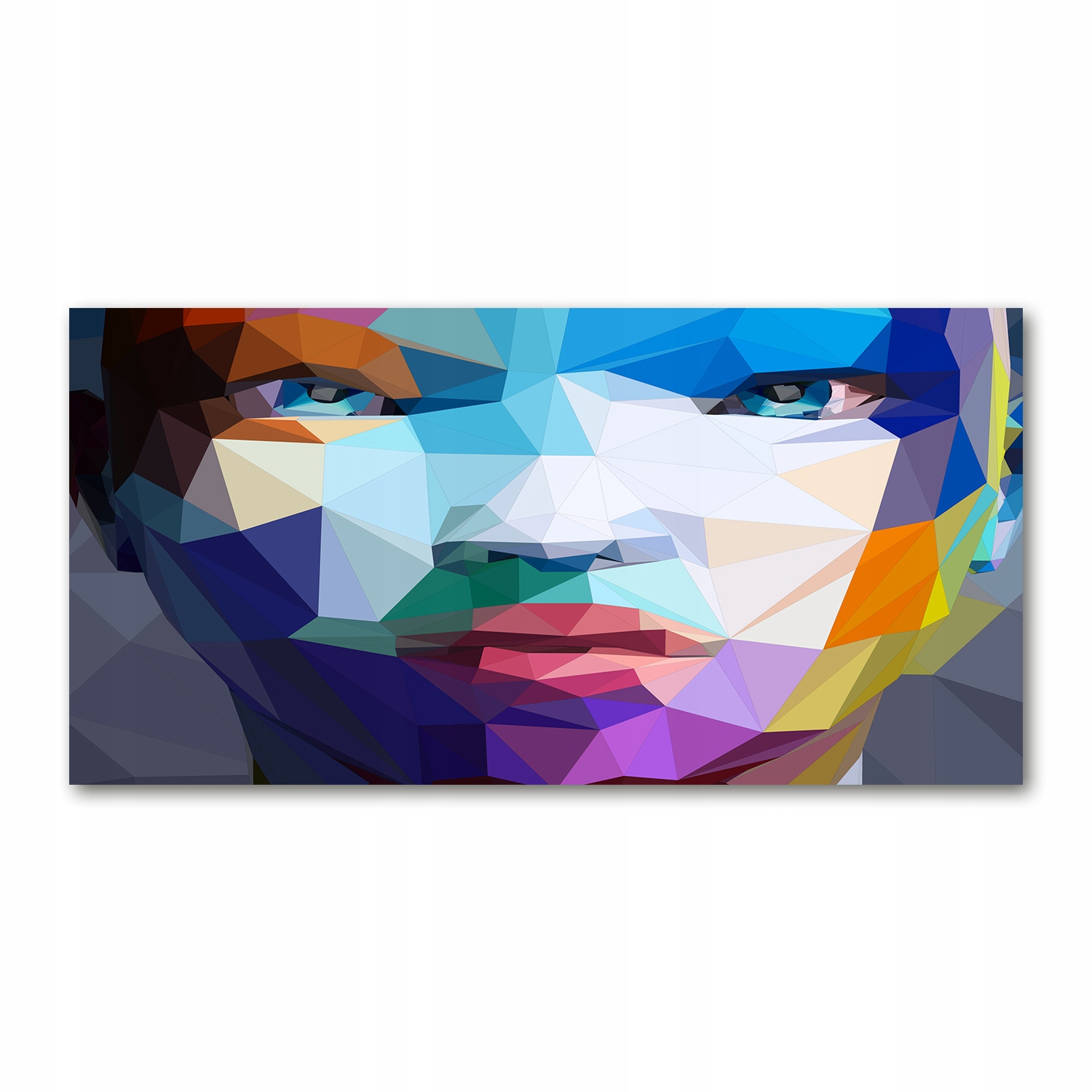 

Foto obraz szkło akryl Abstrakcja kobieta 120X60cm