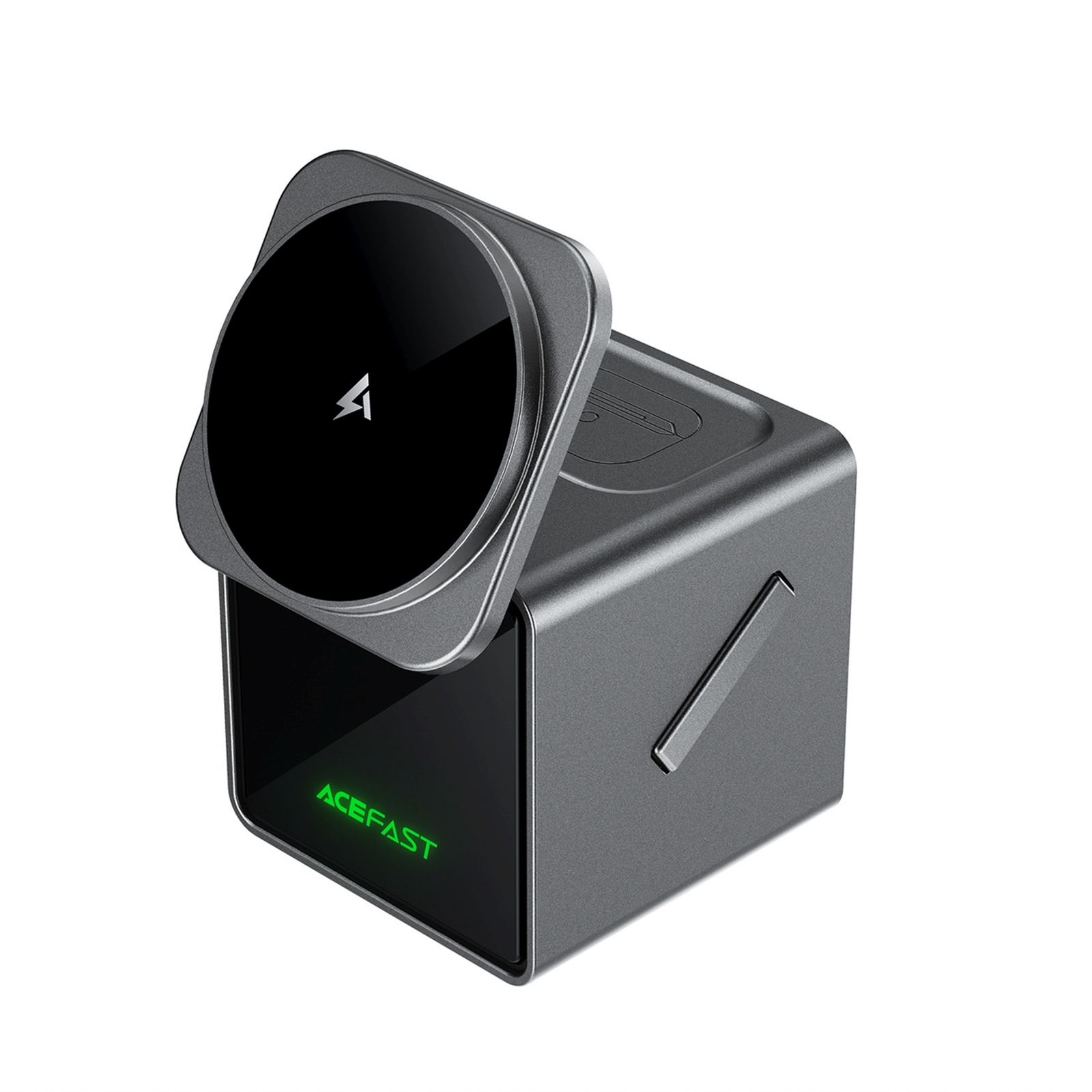 Indukční nabíječka 3v1 pro smartphone, sluchátka, chytré hodinky s kabelem 22,5W
