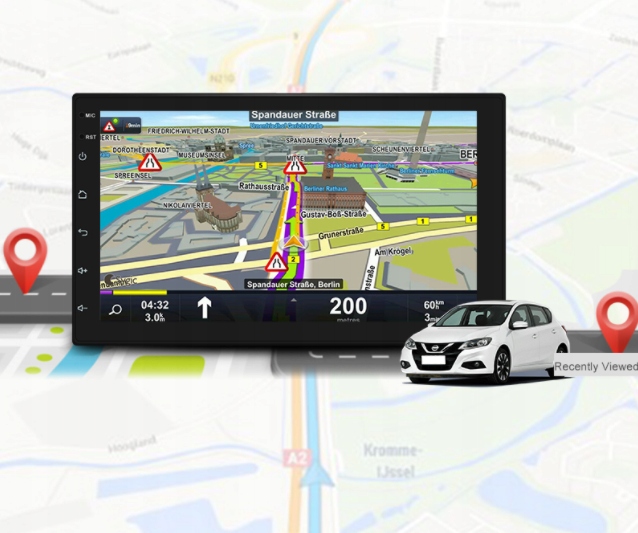 Radio Samochodowe 1DIN 10' 4/64GB AndroidAutoCarPlay RDS BT USB WiFi GPS 4G Marka MAXXER