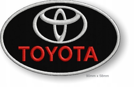 

Naszywka termo Toyota haft 90x58mm Tuning
