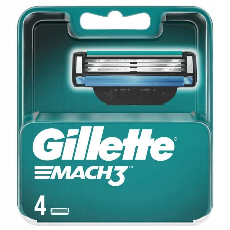 

Gillette MACH3 Opakowanie 4szt.