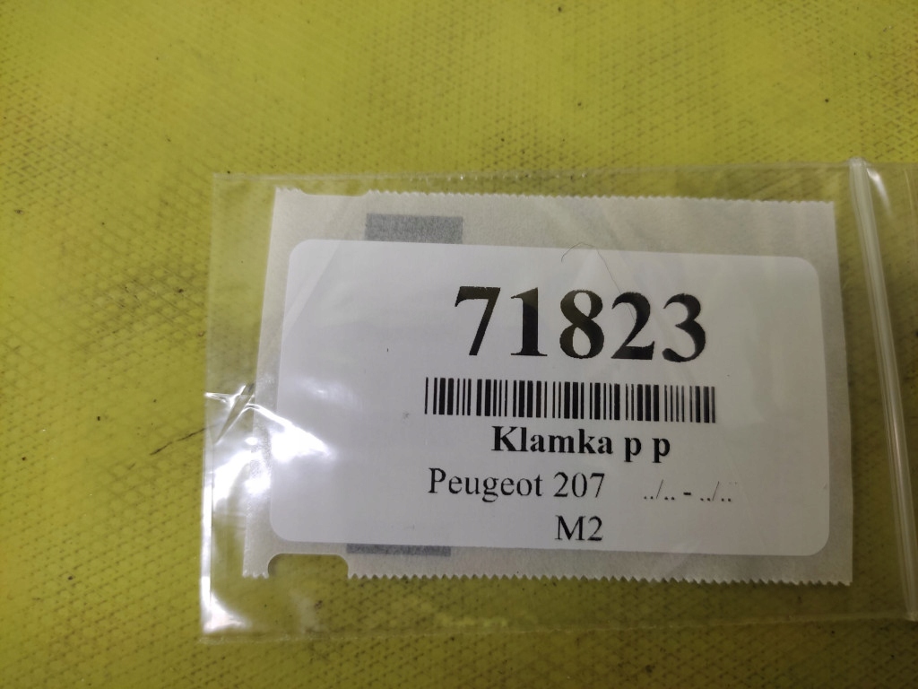 PEUGEOT 207 HB handle exterior right front
