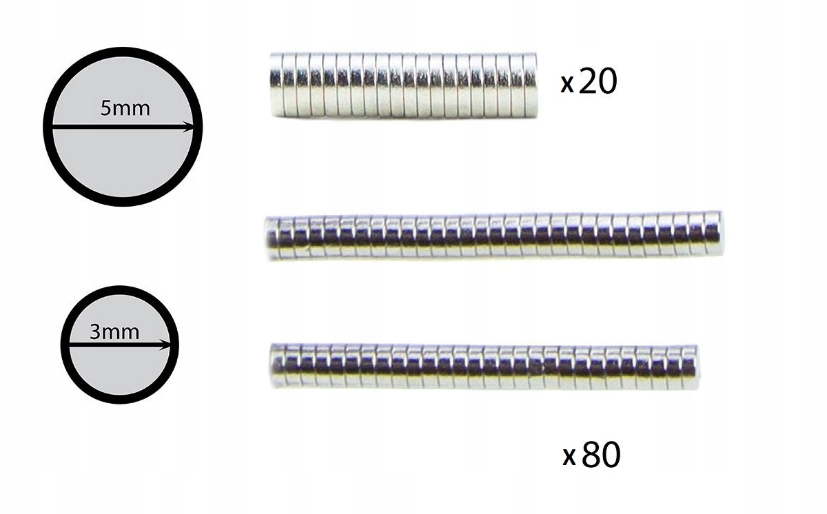 ZESTAW ARMY PAINTER MINIATURE&MODEL MAGNETS Nazwa Miniature & Model Magnets