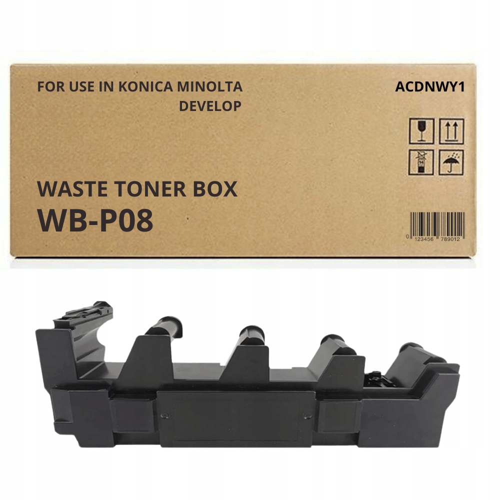 Nowy pojemnik na toner WB-P08 Do Minolta Bizhub C3300i C3320i C3350i C4000i