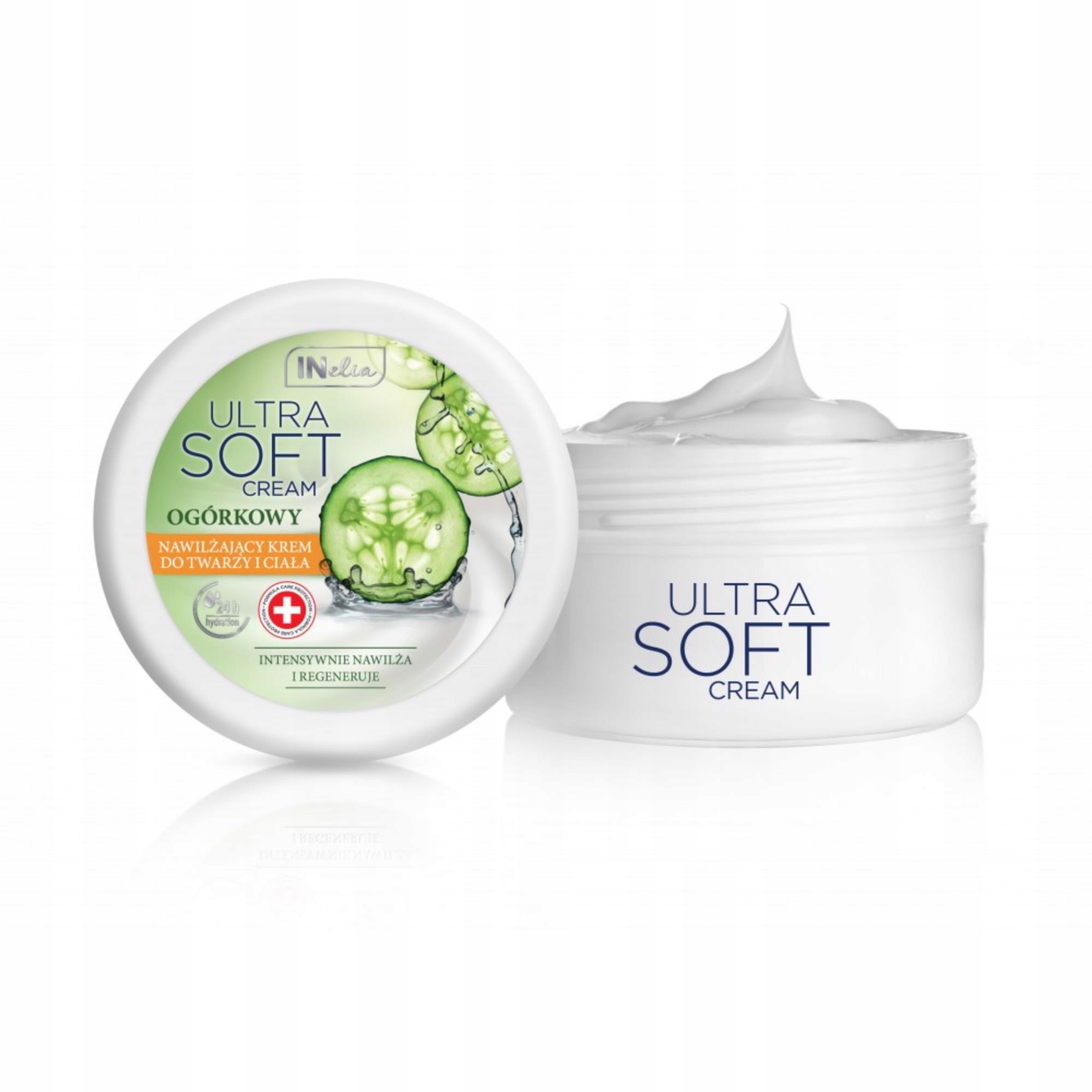 

Ultra Soft Krem Do Twarzy I Ciała 200ML Ogórek