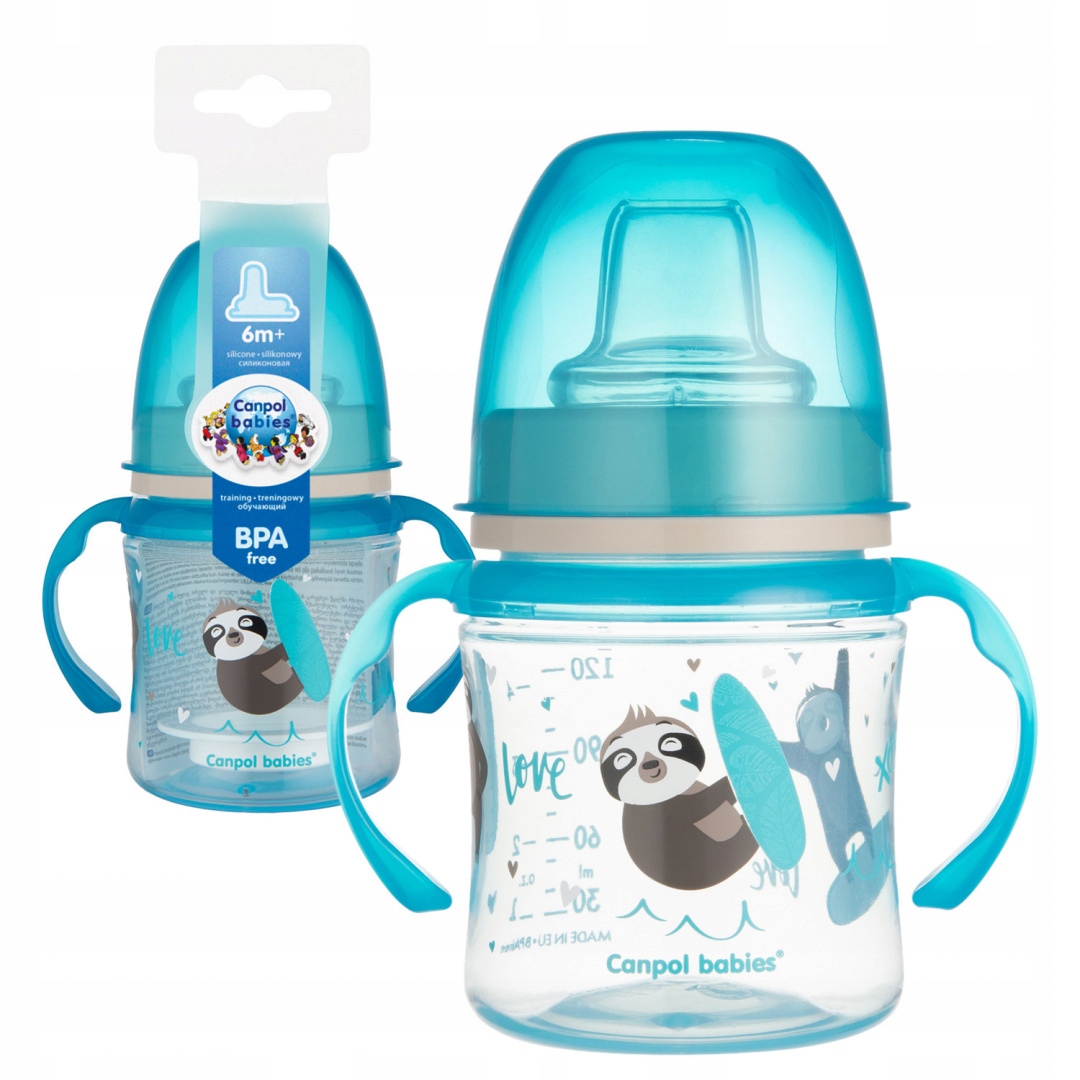 

Canpol Kubek Treningowy Niekapek Ustnik 120 ml 6+