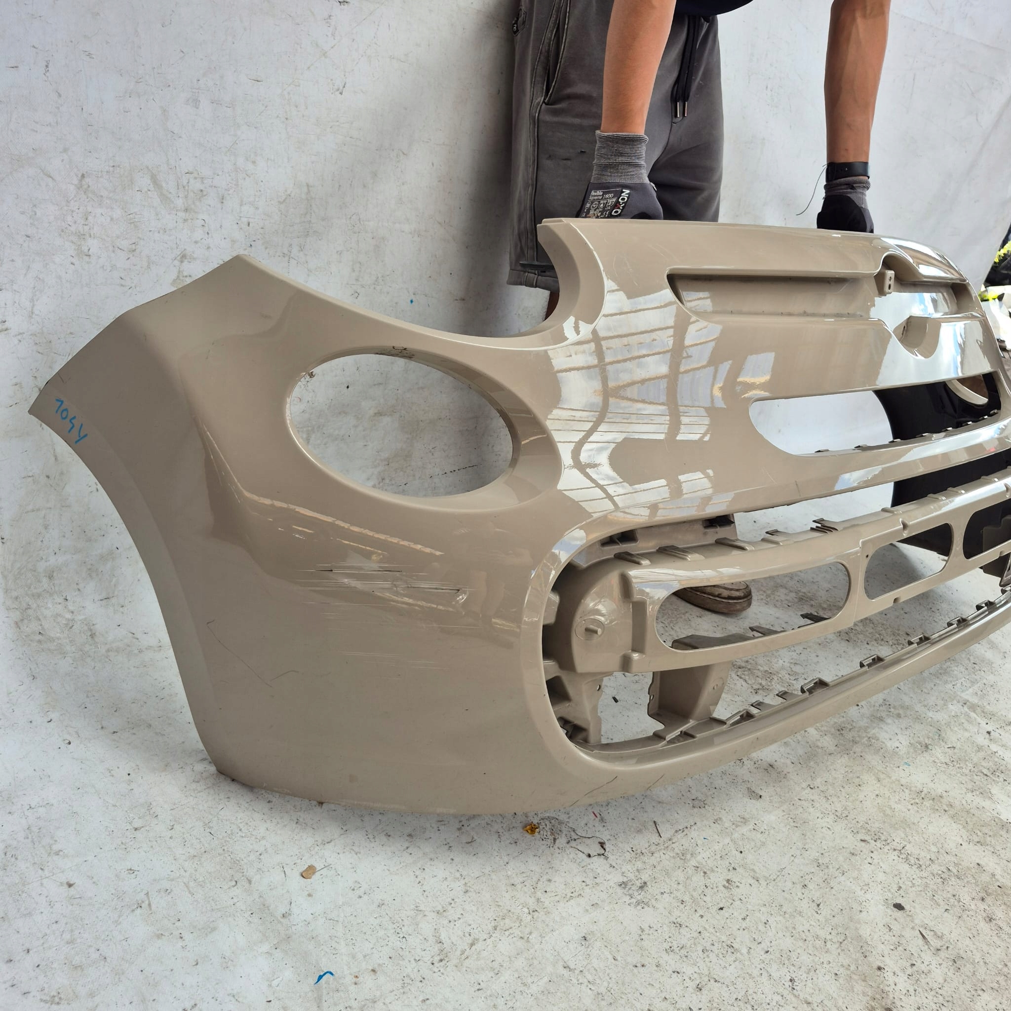 FIAT 500L 12-17 bumper front front