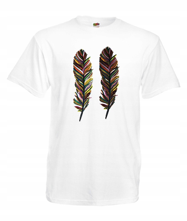 

XXXL Koszulka Męska Skandynawska Kwiaty Mandala