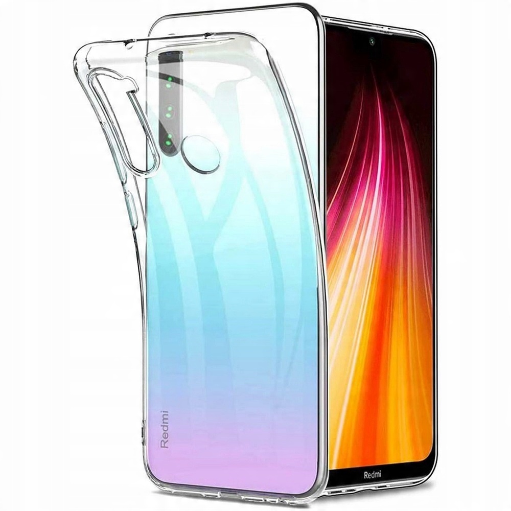 

Etui na Redmi Note 8T Przezroczyste Slim Szkło
