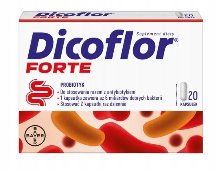 Dicoflor Forte kaps. 20 kaps.