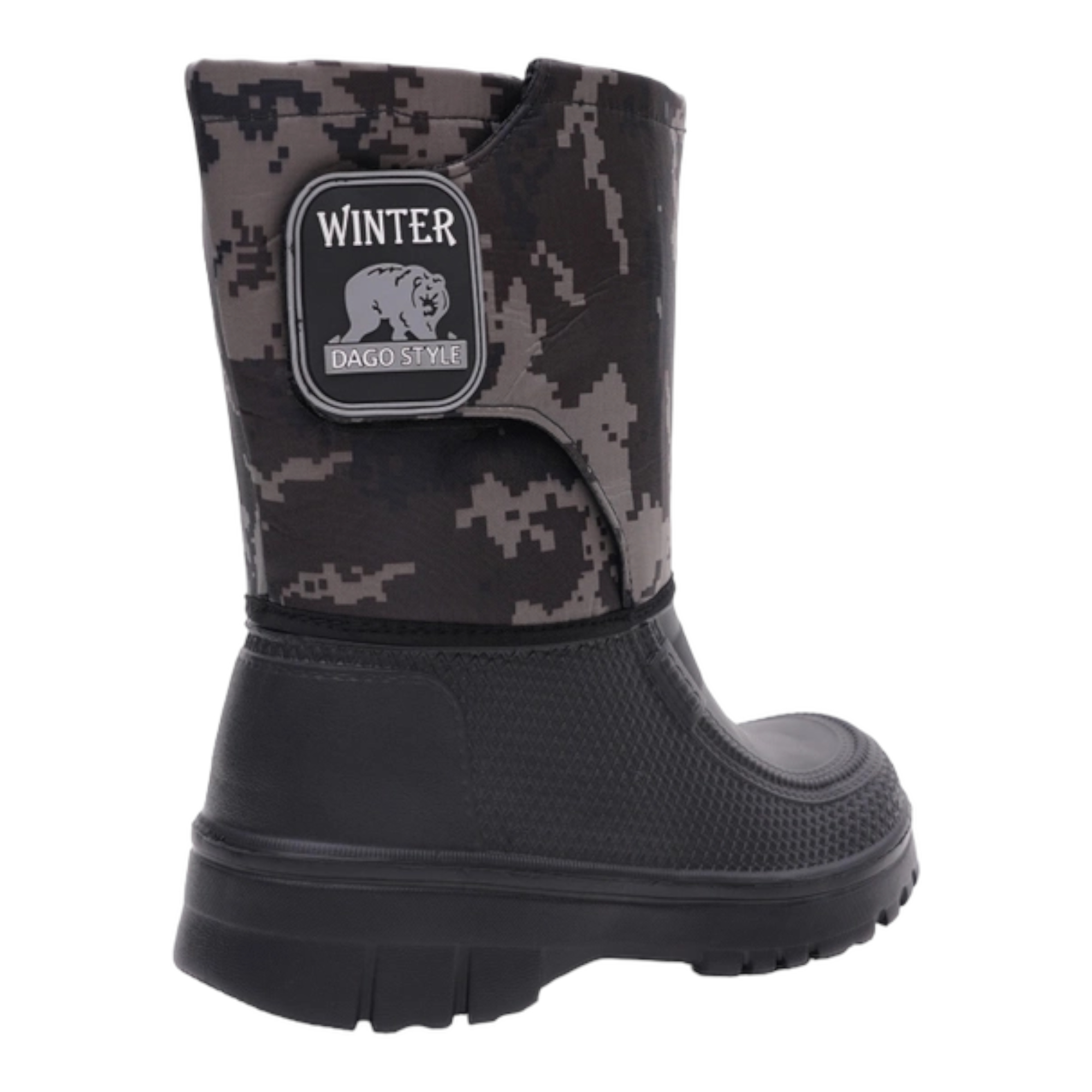 MĘSKIE KALOSZE ŚNIEGOWCE Z OCIEPLENIEM LEKKIE 46 M137 Rozmiar 46