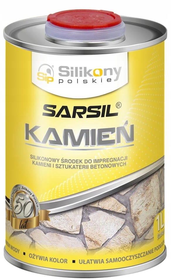 

Sarsil Kamień (efekt mokrego kamienia)- 0,8KG/1L