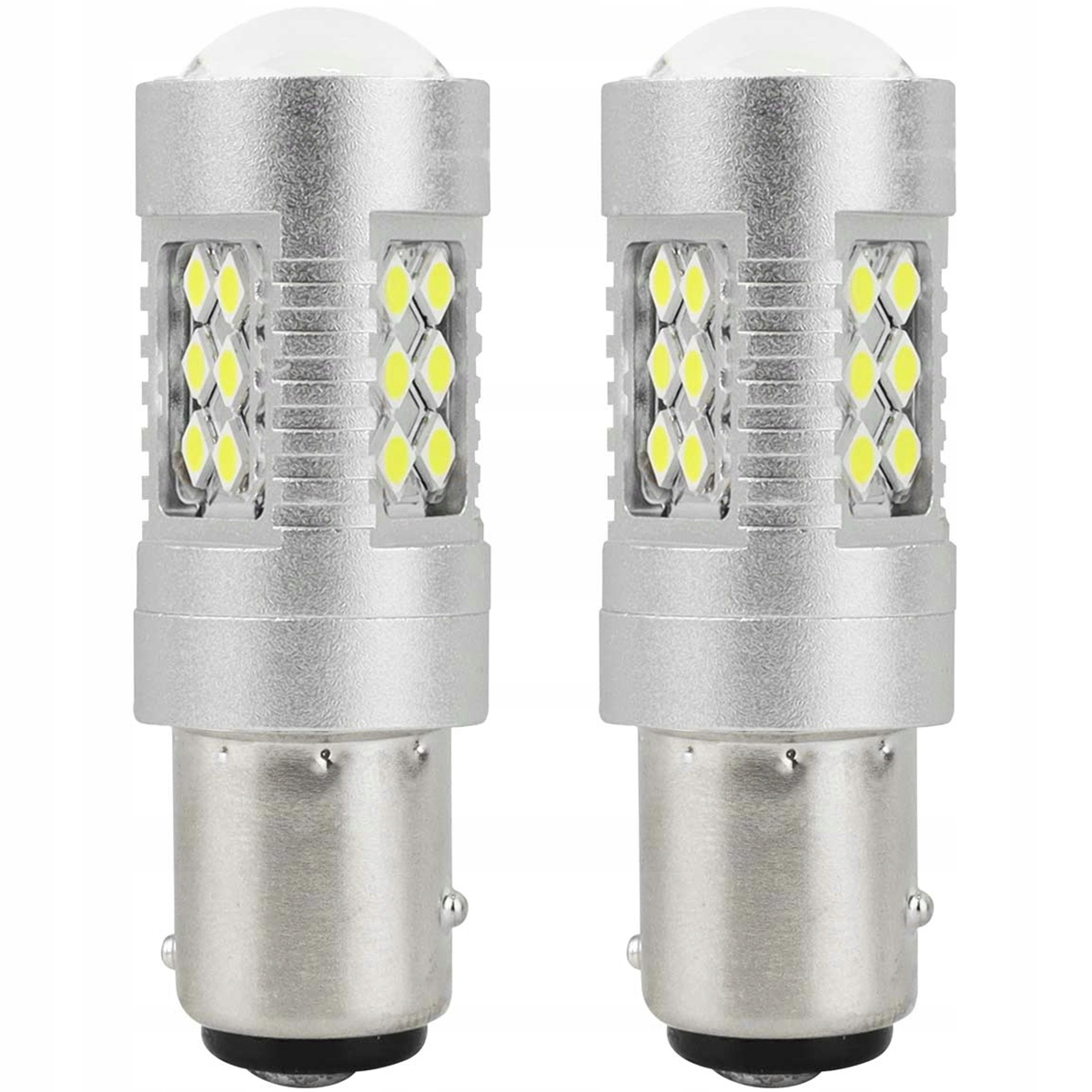 

Żarówki Led P21/5W Canbus 12/24V Białe Z Soczewką
