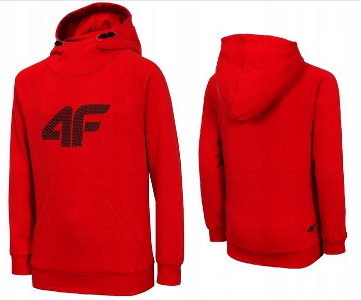 

4F Bluza Chłopięca Junior Kaptur JBLM002 r. 122