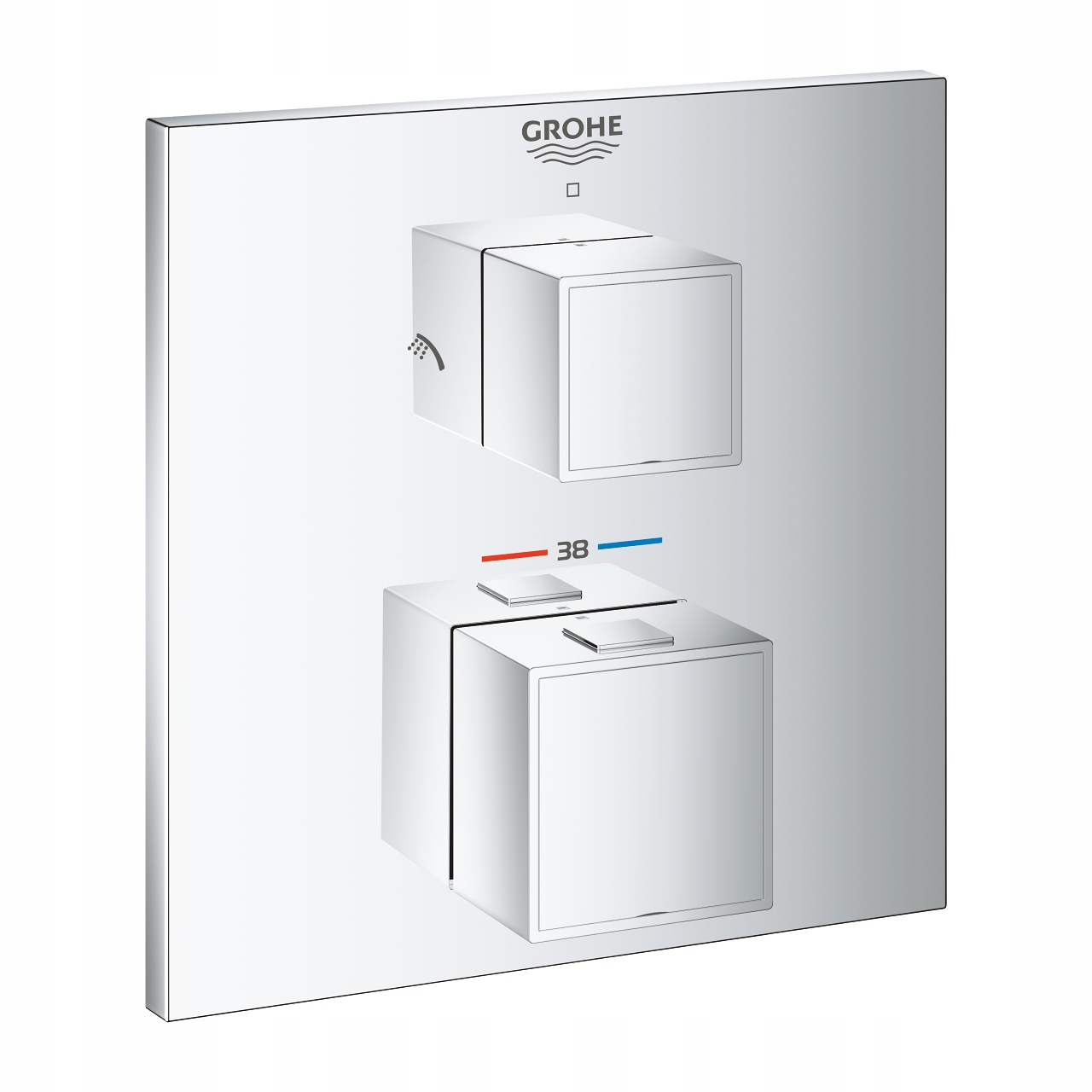 Grohe Grohtherm Cube bateria prysznicowa termostatyczna element zew. 24154