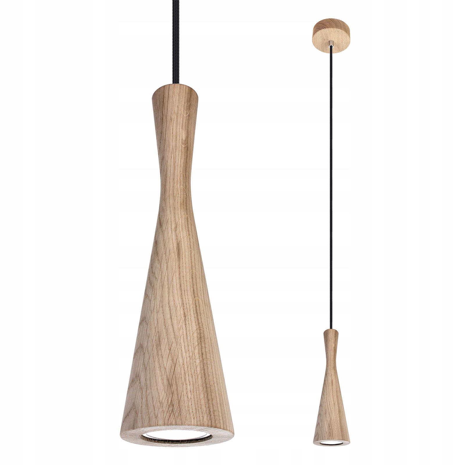 Led Lampa Závěsná Nad Stůl Závěsná Dubová Lampa