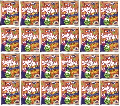 Levně 24 x 130 g NIMM2 Šmoulové Happies Karton