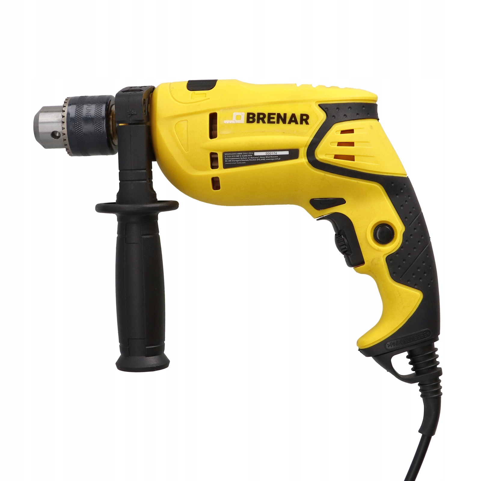 Brenar Příklepová vrtačka 600 W