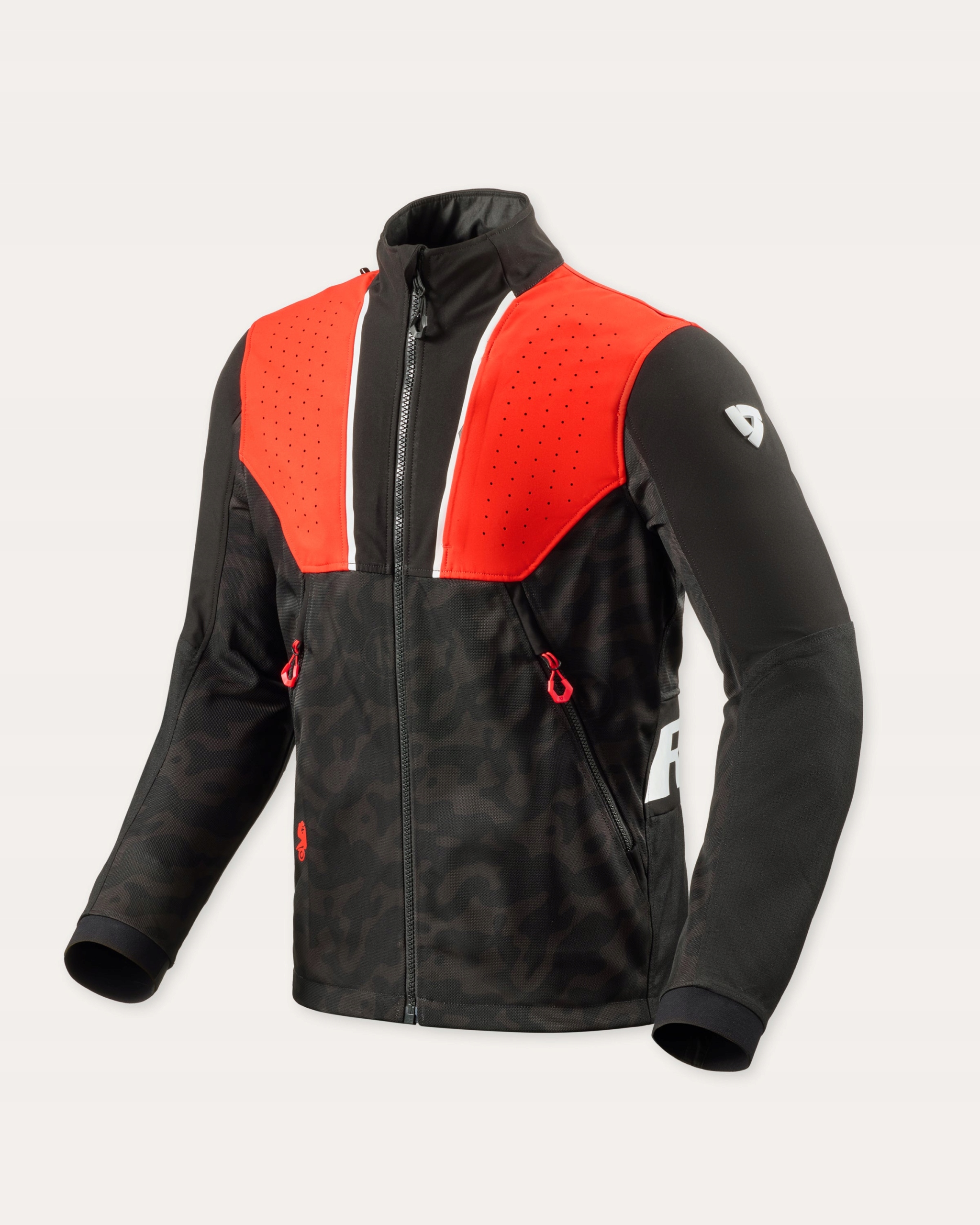 Rev'it! Africa motocyklová bunda Black-red veľ. L Pol Tarres