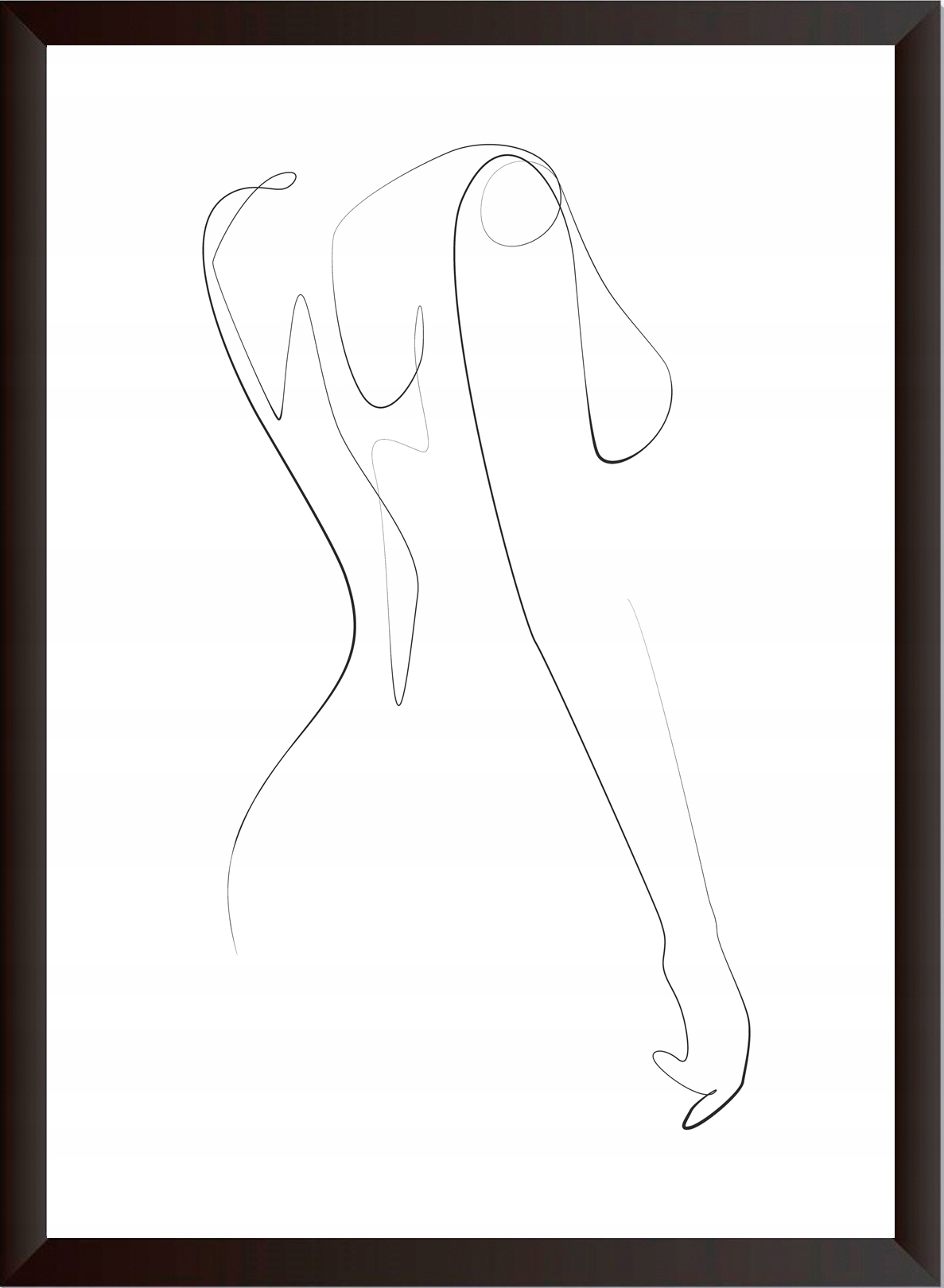 

Obraz Plakat Linie Jedna Linia Kobieta 05 30x40 A3