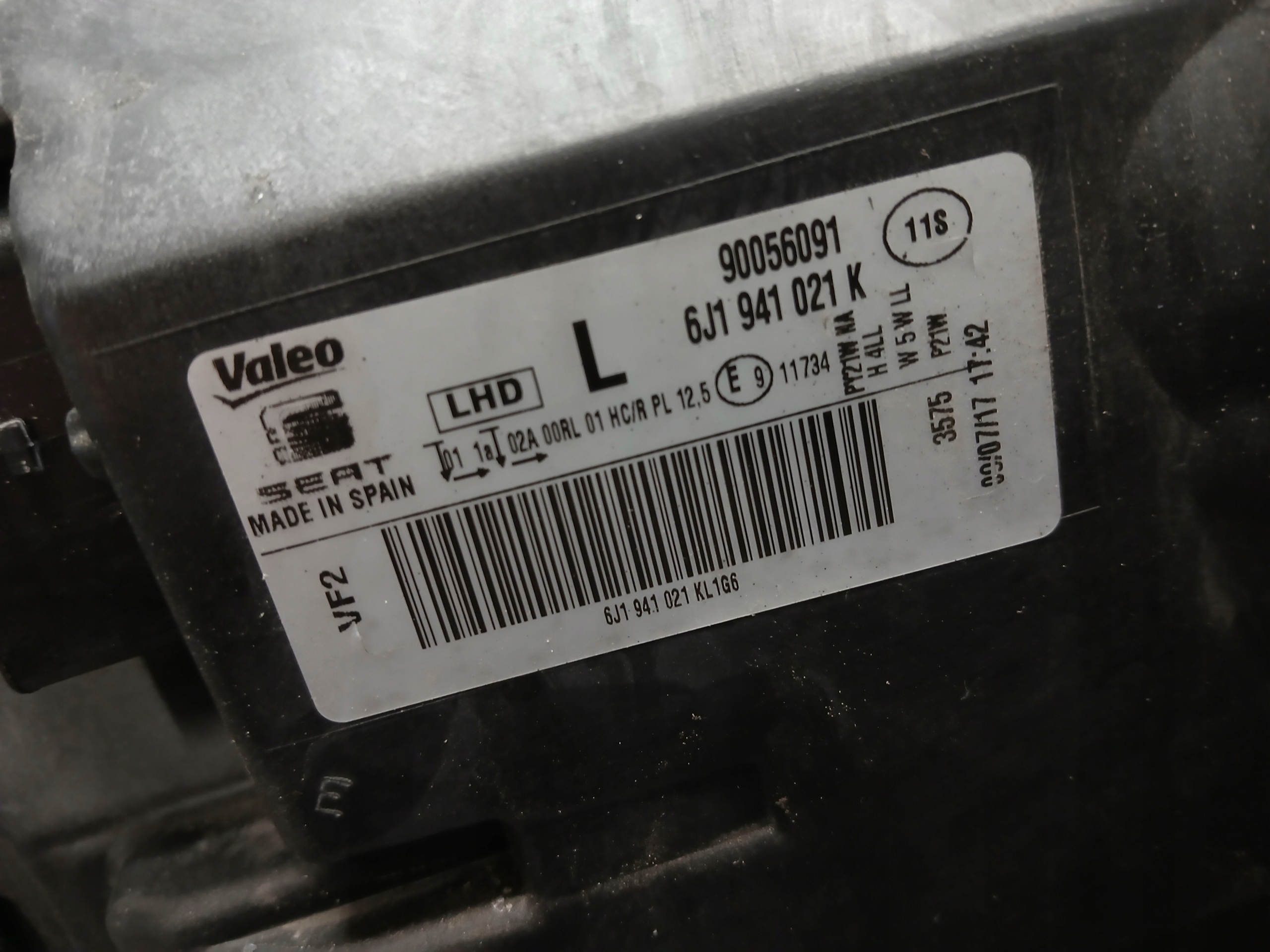 light front left SEAT IBIZA 6J LIFT 12-17 6J1941021K