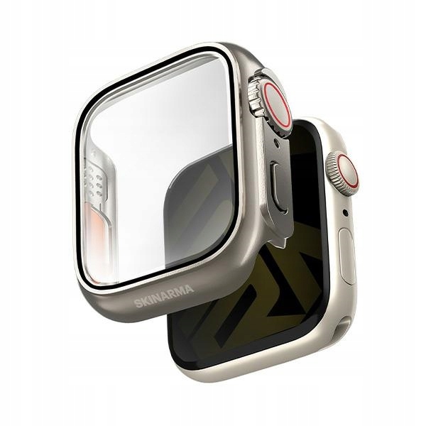 Skinarma pouzdro Gado Pro Apple Watch 44mm titanium