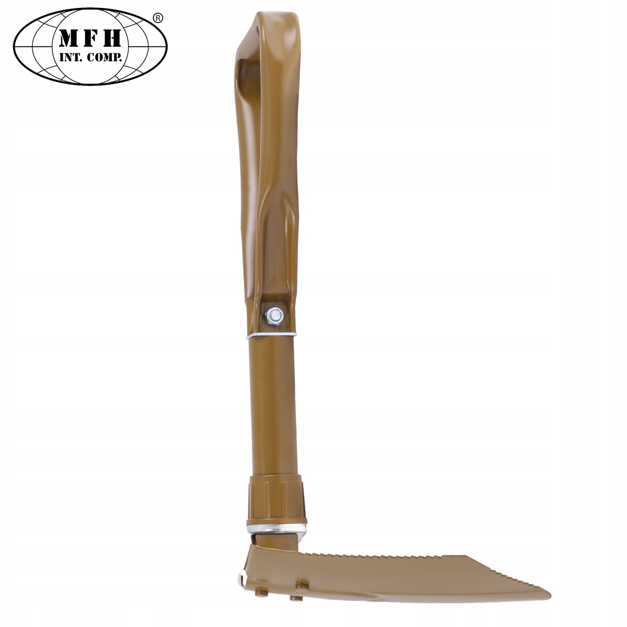 SAPERKA WOJSKOWA SKŁADANA BW BUNDESWEHR LC2 MFH + POKROWIEC COYOTE Długość całkowita 58 cm