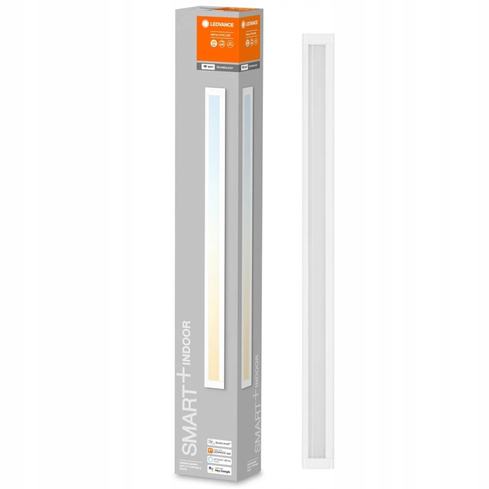 Led podskříňkové svítidlo Lineární 9W 480lm Cct 50x3.75cm Smart+ WiFi