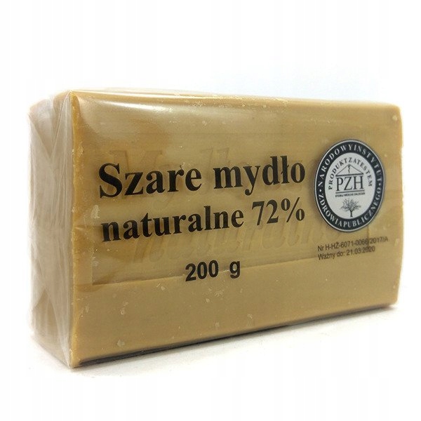 MYDŁO SZARE NATURALNE 72% HIPOALERGICZNE 200g 1szt Kod producenta 4820120740138