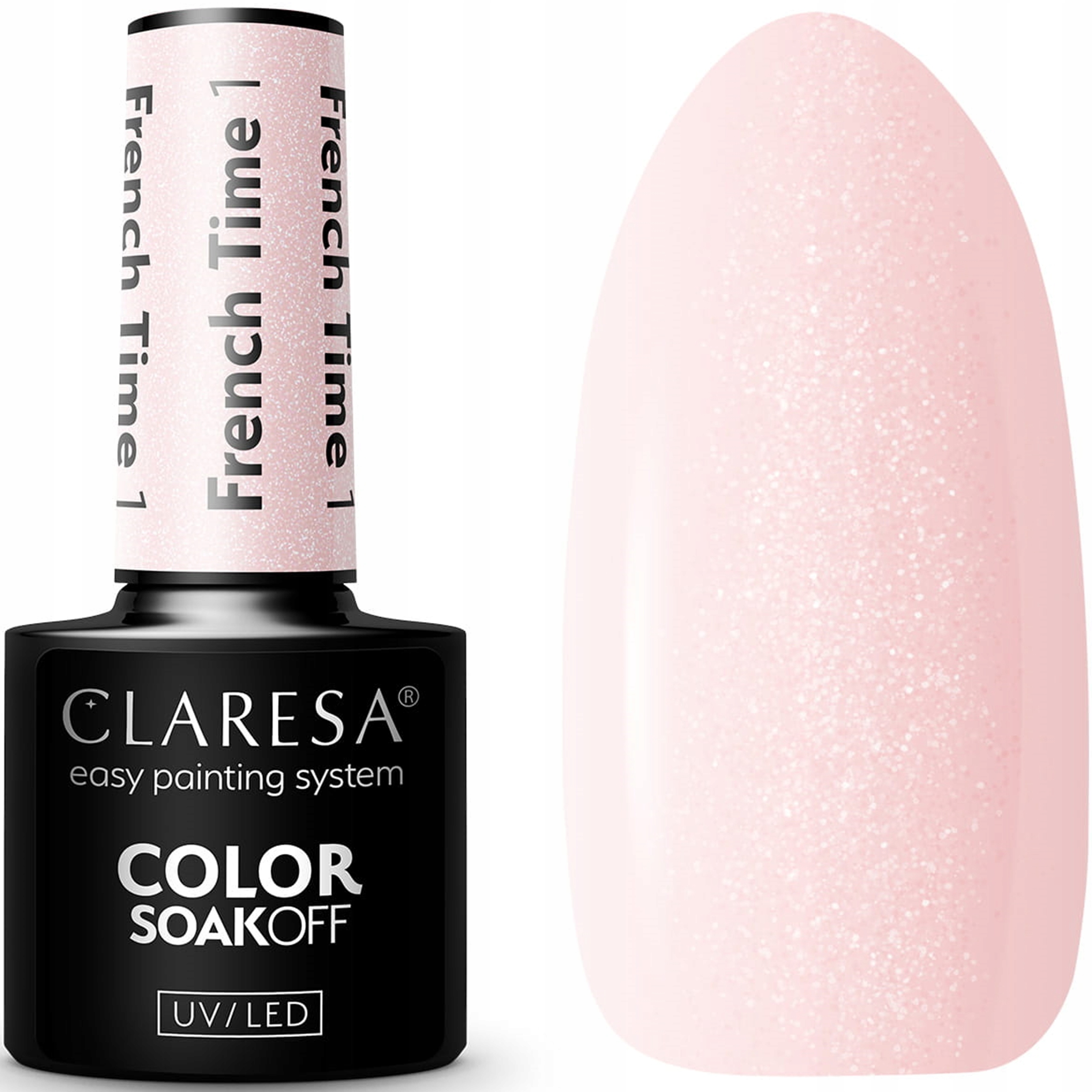 Claresa Lakier Hybrydowy 5g French Time 1