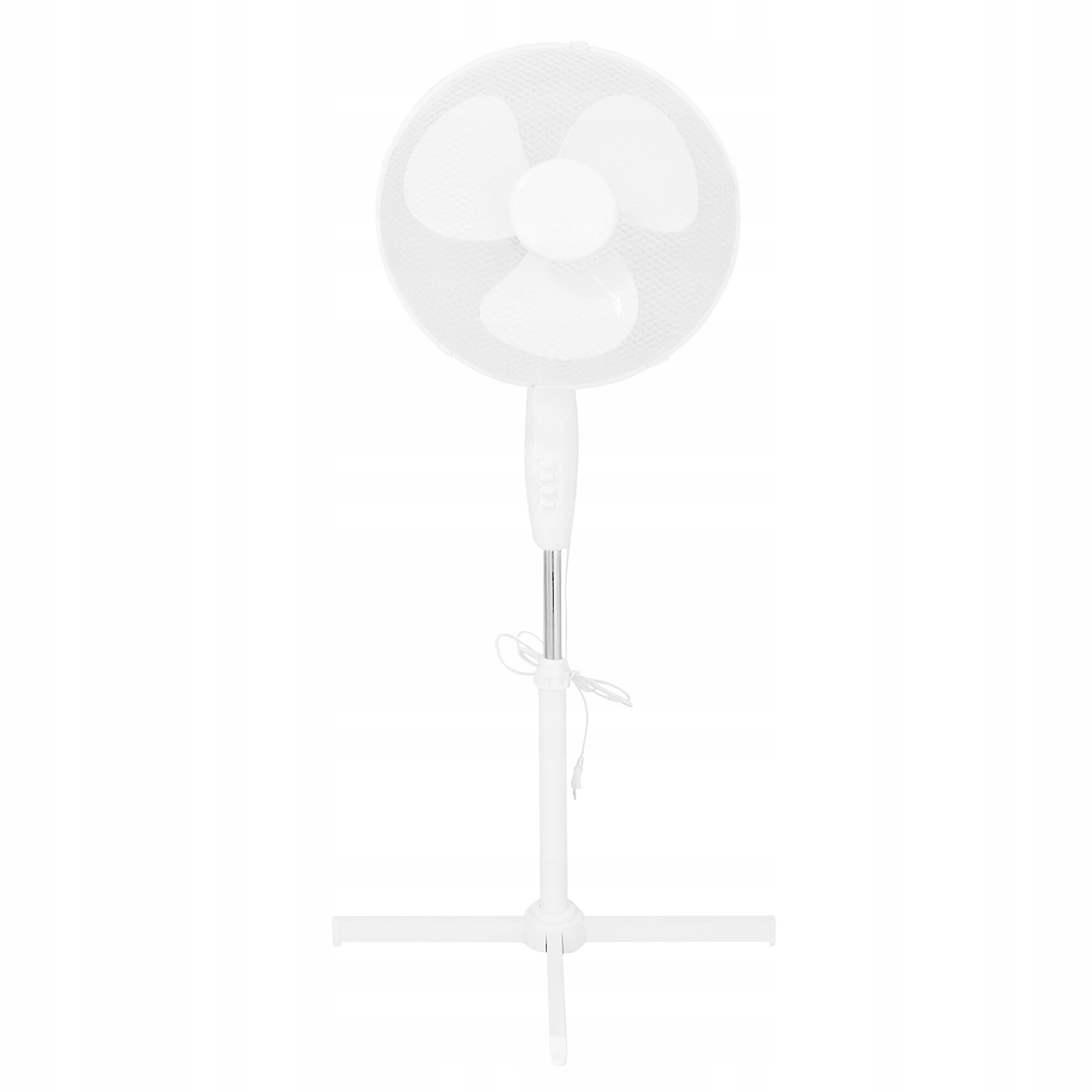 Aga Stojanový ventilátor 40 cm Biely