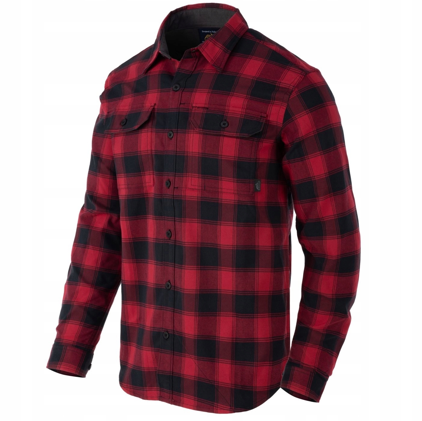 Pánská flanelová košile Helikon Kostkovaná Casual Taktická pro každodenní nošení M