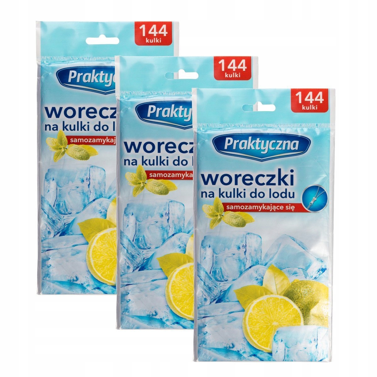 

Woreczki na kulki do lodu Praktyczna 144 sztuki