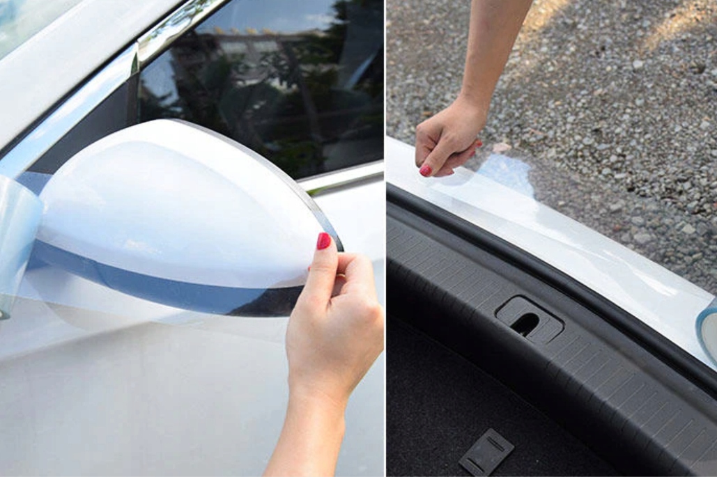 FOLIA OCHRONNA BEZBARWNA SAMOPRZYLEPNA GRUBA 152CM RAKLA Z FILCEM Kod producenta SionnWLing