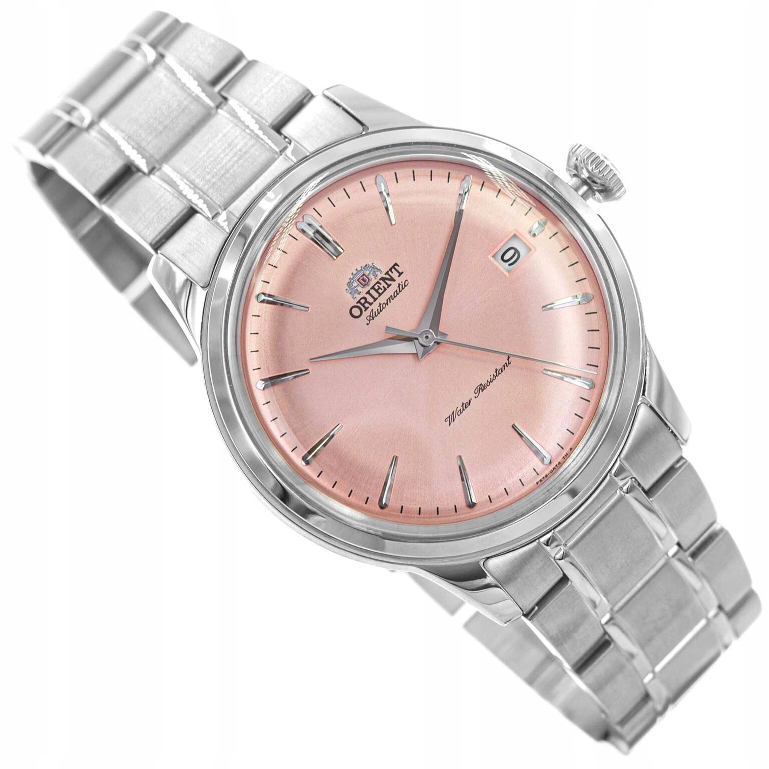 Pánské hodinky Orient RA-AC0M11Y30B Bambino Automatické Stříbrné S Ocelovým Náramkem