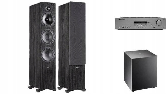 CAMBRIDGE AUDIO AXR85 + INDIANA TESI 661 + BASSO