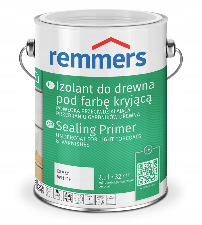 Remmers Isoliergrund pod jasne farby kryjące 2,5L