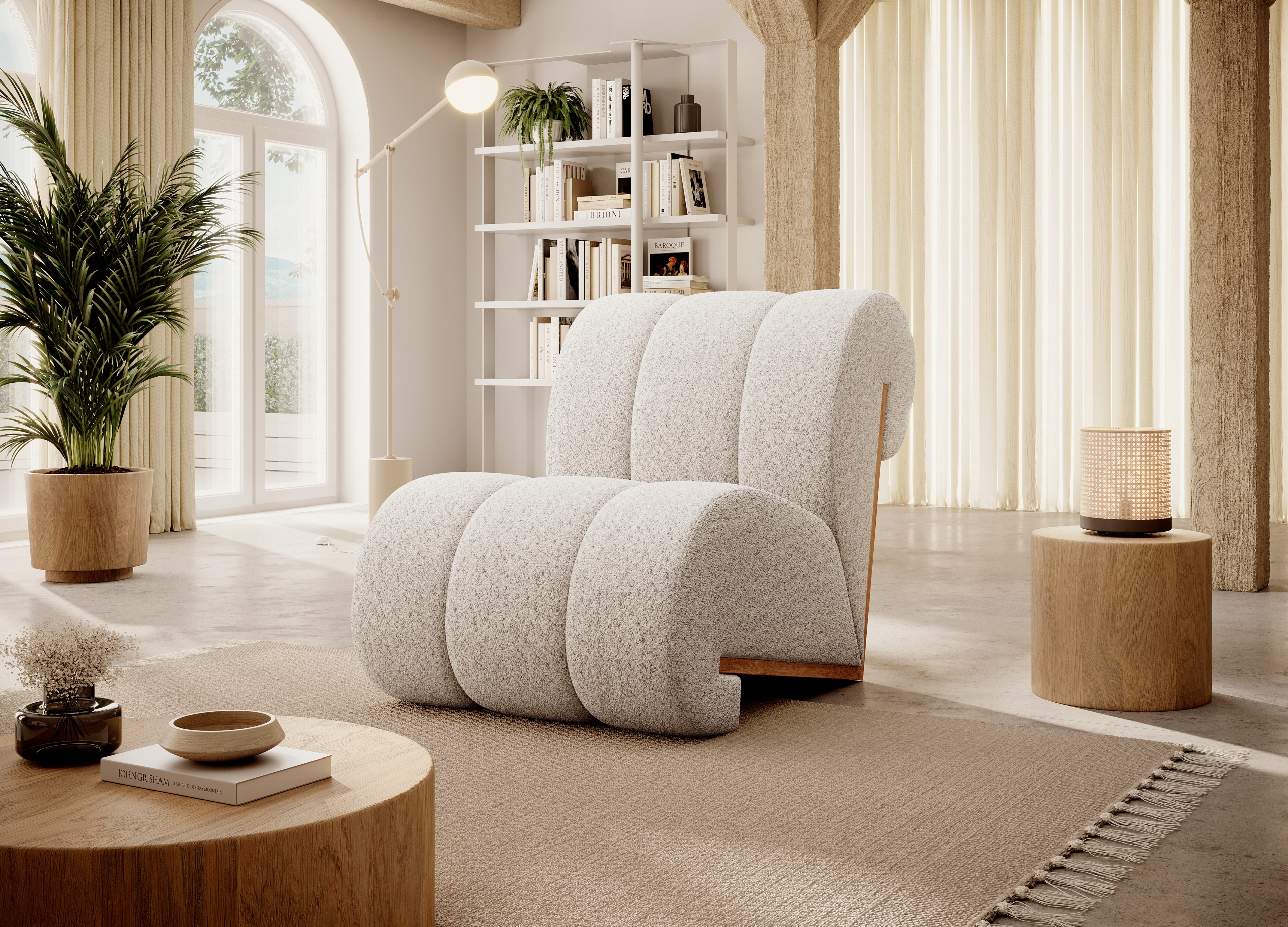 Moderní křeslo Mona různé barvy