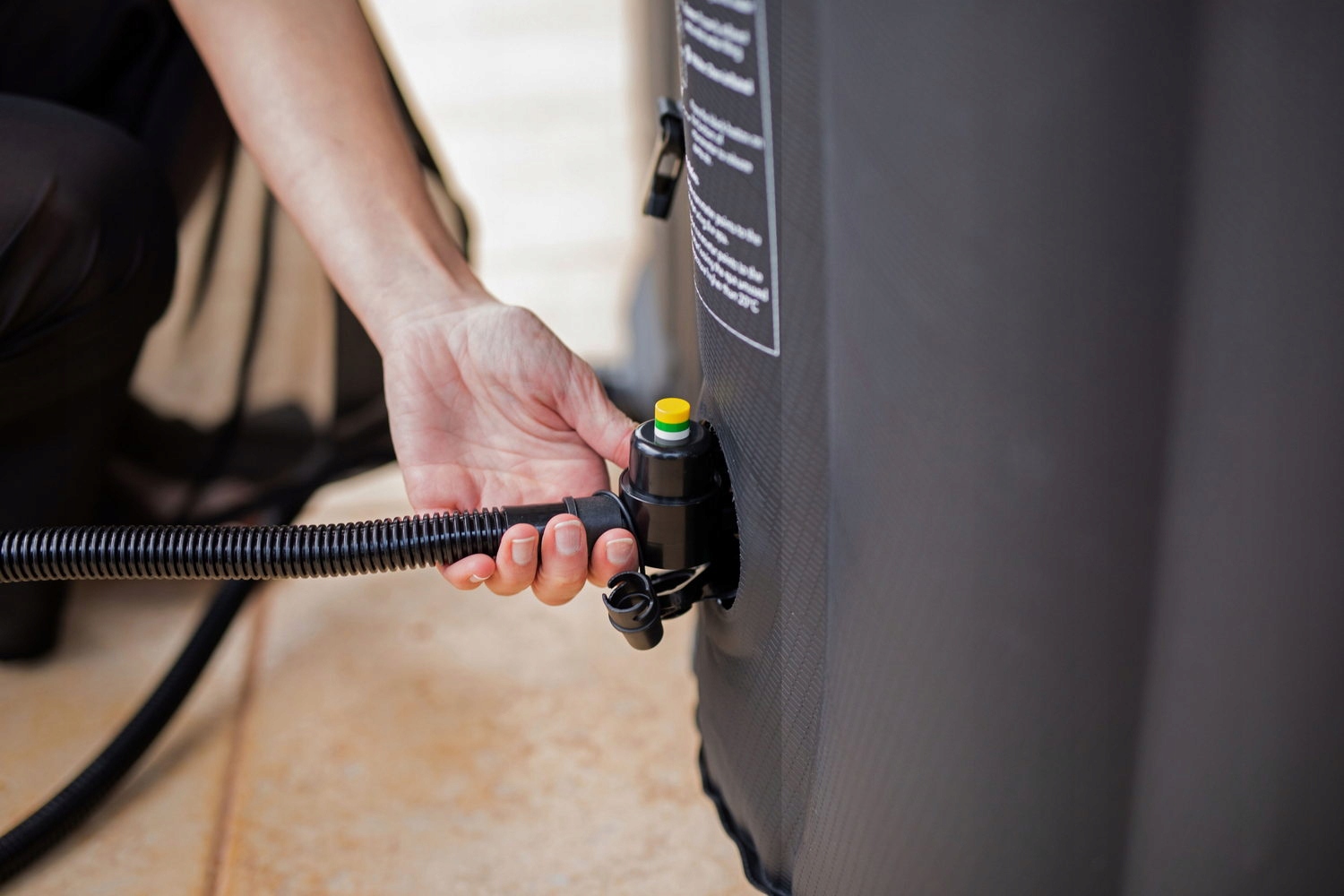 BASEN Z HYDROMASAŻEM 4 OSOBY DMUCHANY TEKAPO mSPA SPA PODGRZEWACZ PILOT Długość 158 cm