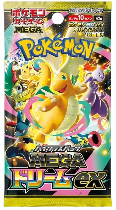 Pokemon Tcg: Dream Ex Booster Pack Jap