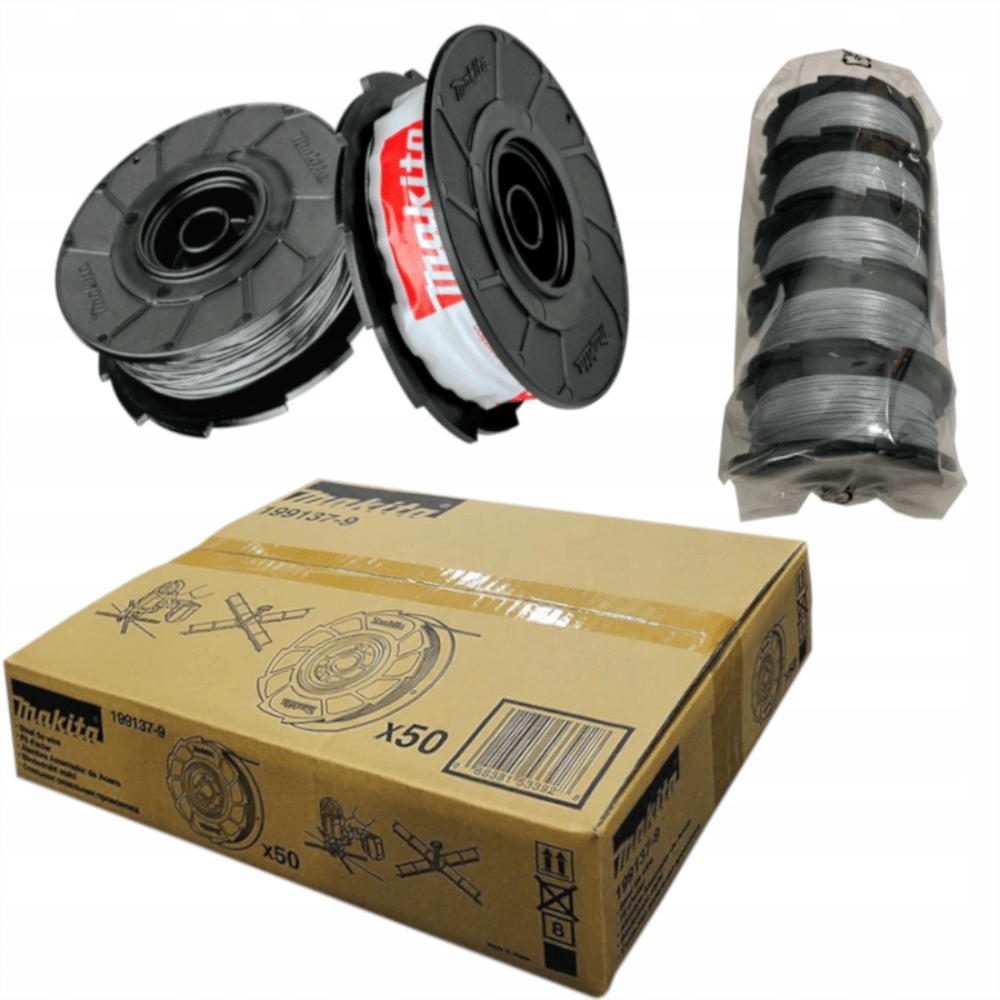 Drut 0,8 mm Do Wiązarki Do Zbrojeń DTR180 Makita 199137-9 Zestaw 50SZT