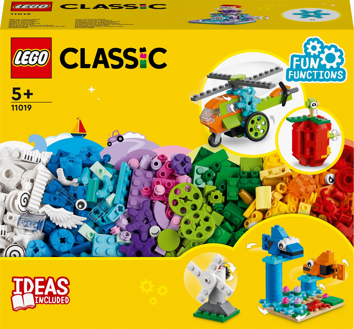 

Lego Classic Klocki i funkcje 11019 500 elementów