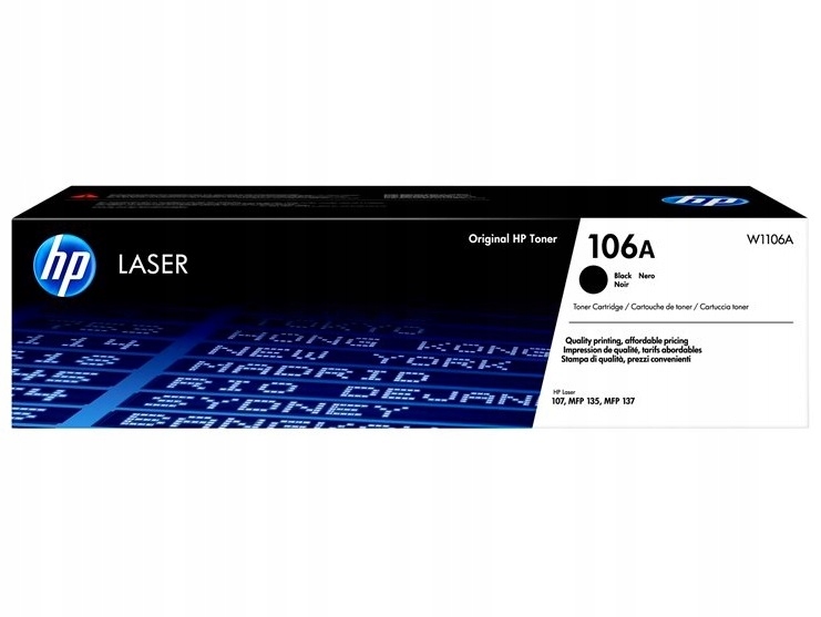 

Toner Hp 106A Laser 107A 107W Mfp 135A 137W 137FNW