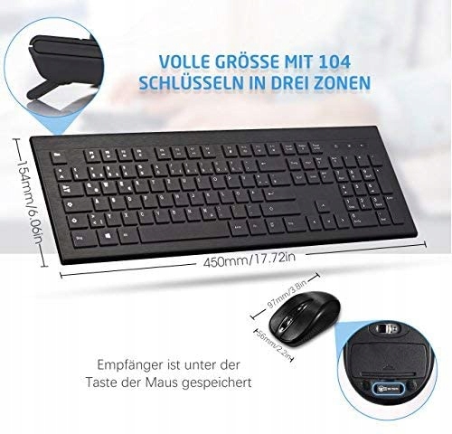 klawiatura i myszka Amazon Kod producenta GDDEGEPC114ABDE-1