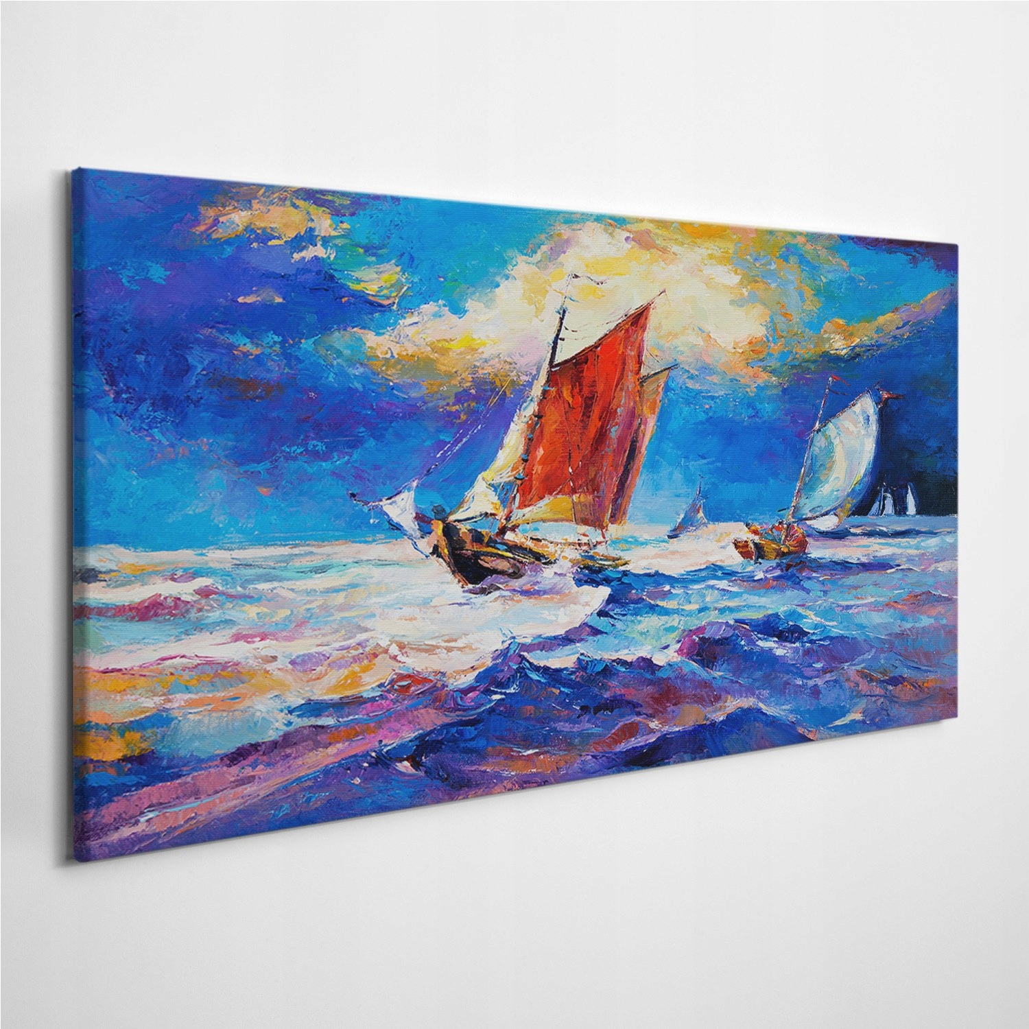

Obrazy na płótnie Statek Fale Ocean Morze 120x60