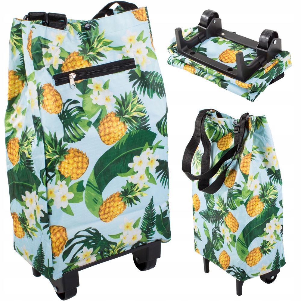 WÓZEK NA ZAKUPY TORBA ZAKUPOWA SKŁADANA Z KÓŁKAMI Rodzaj wózek