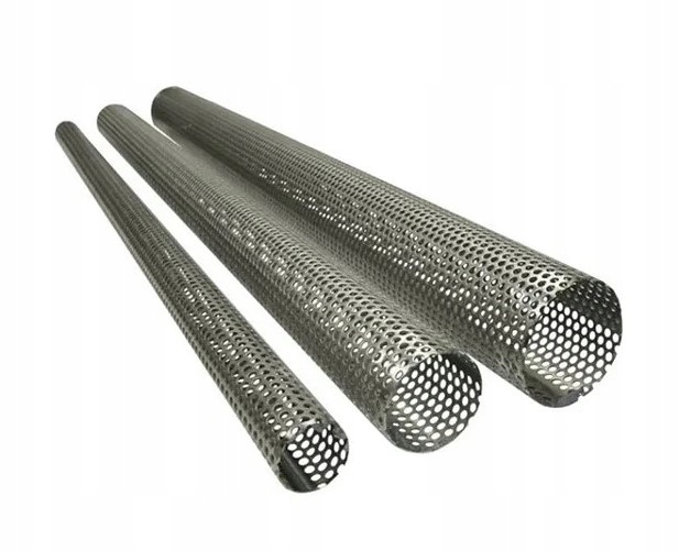Dep Pipes Rura Perforowana Do Tłumika Końcówki Wydechu Średnica 25MM Dług