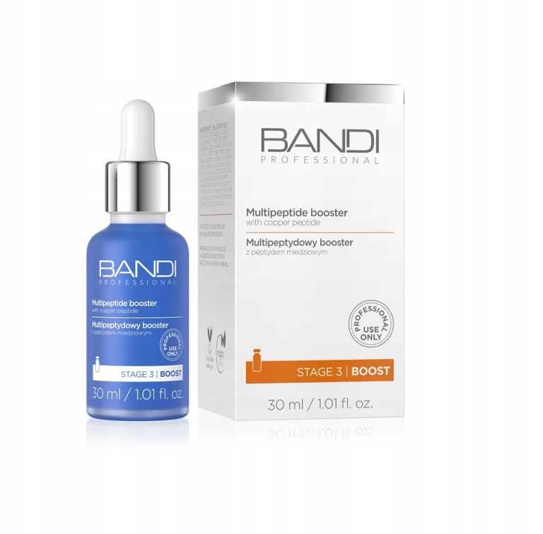 Bandi Stage 3 Boost – Multipeptydowy Booster z Peptydem Miedziowym 30ml